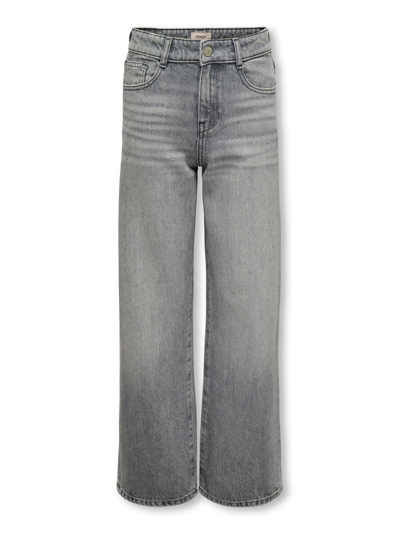 Kids Only Girls Jeans Wide Leg, COBAIN, Medium Grey