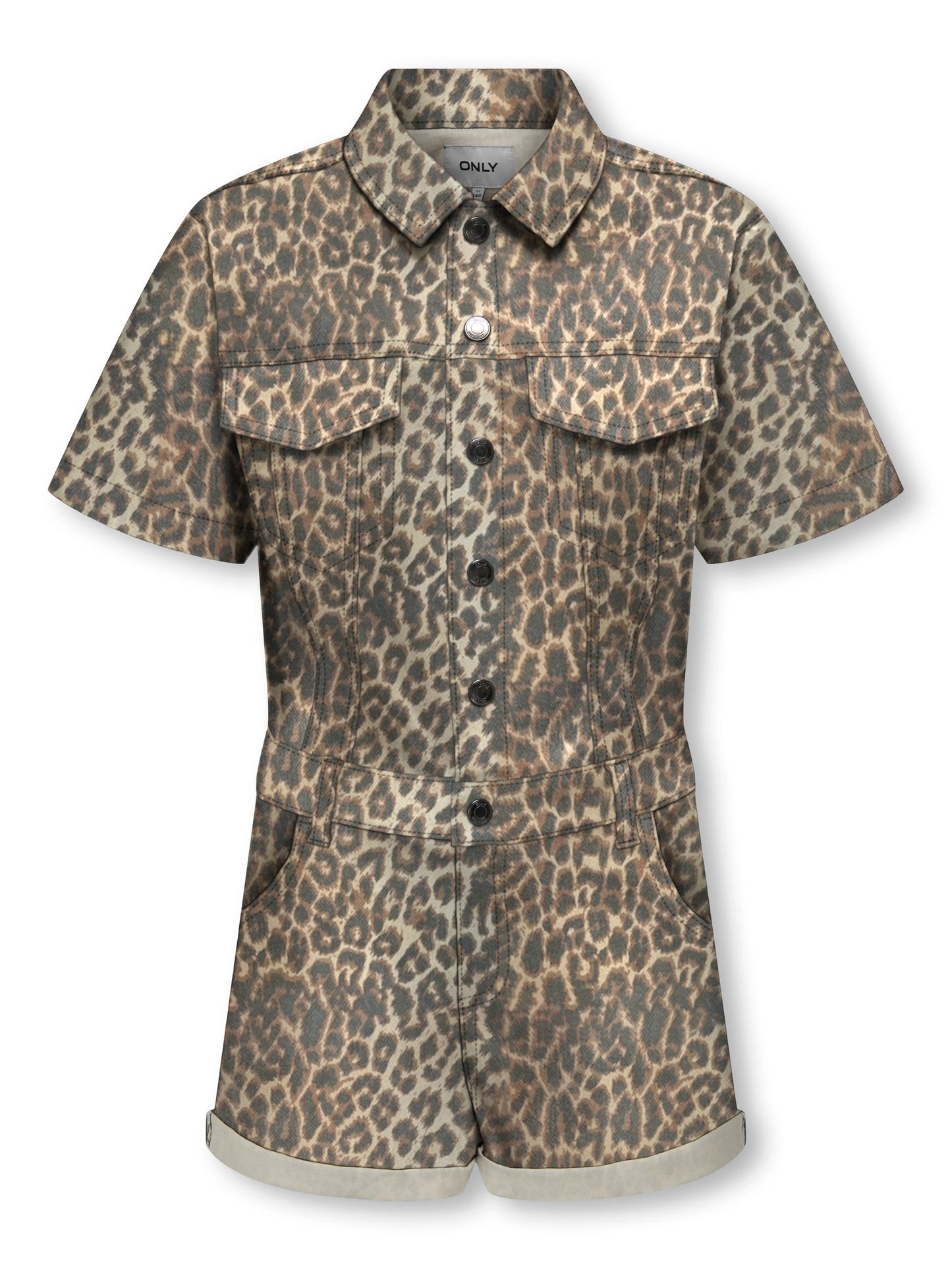 Kids Only Girls, Jumpsuit, NAOMI-CASTEL, Leopard