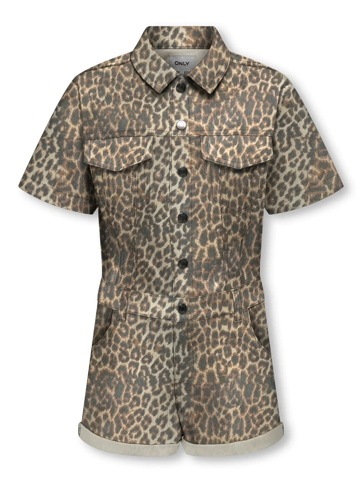 Kids Only Girls, Jumpsuit, NAOMI-CASTEL, Leopard