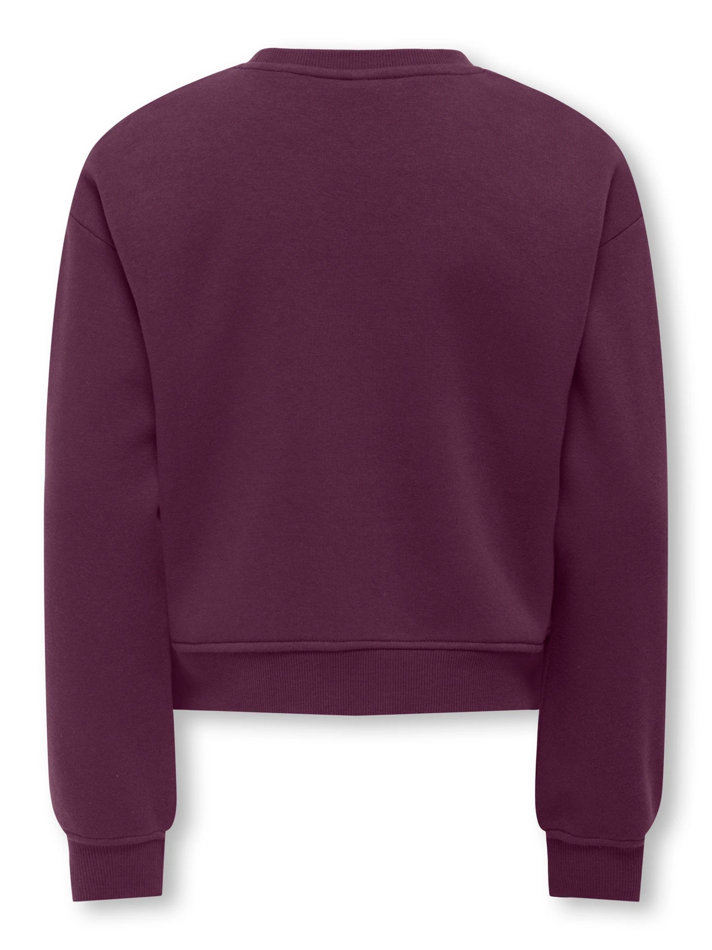 Kids Only Girls, Sweater CREW, Mauve Wine Los Angeles - California
