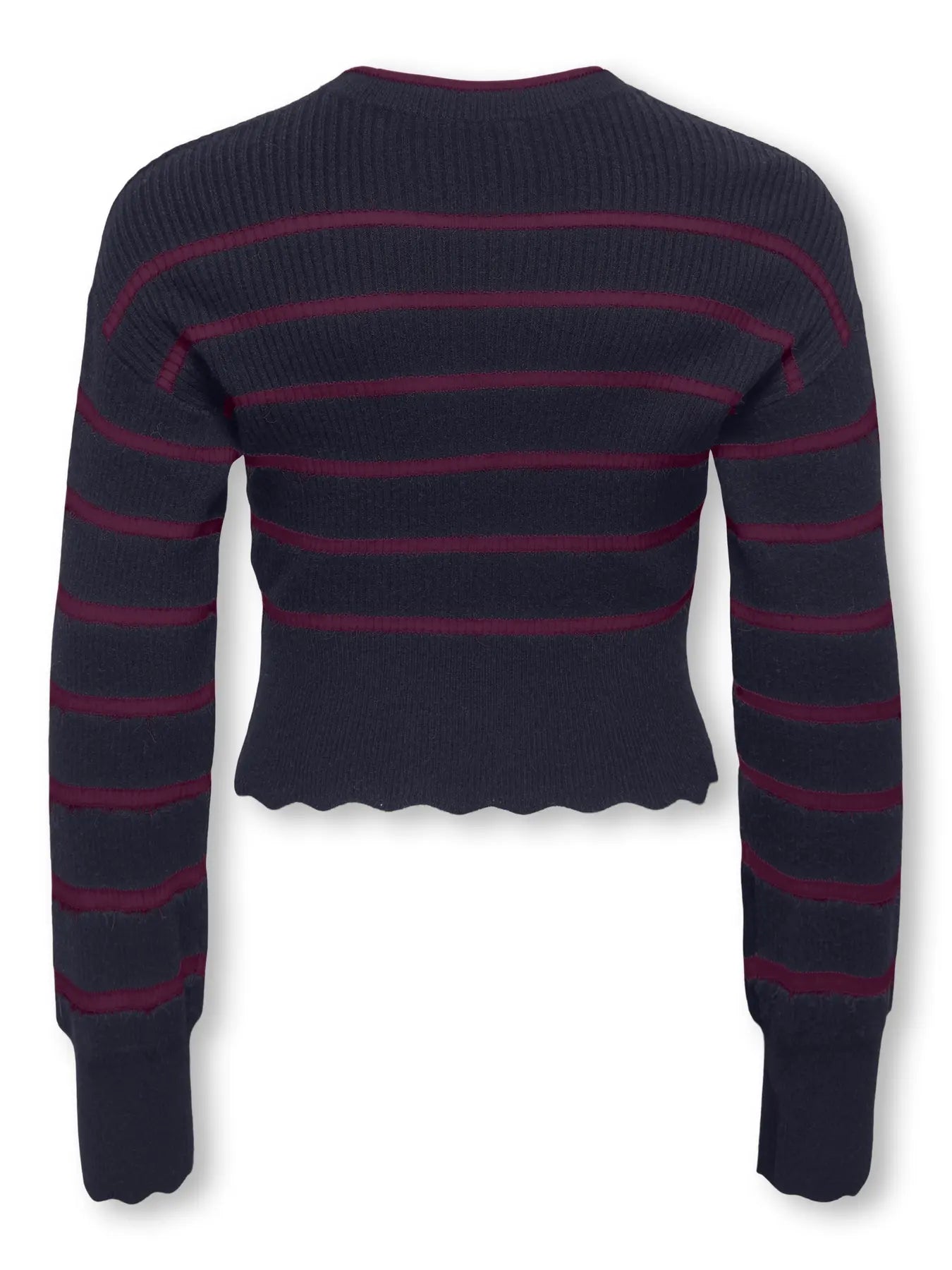 Only Girls Pullover, IBI, Night Sky Mauve Wine