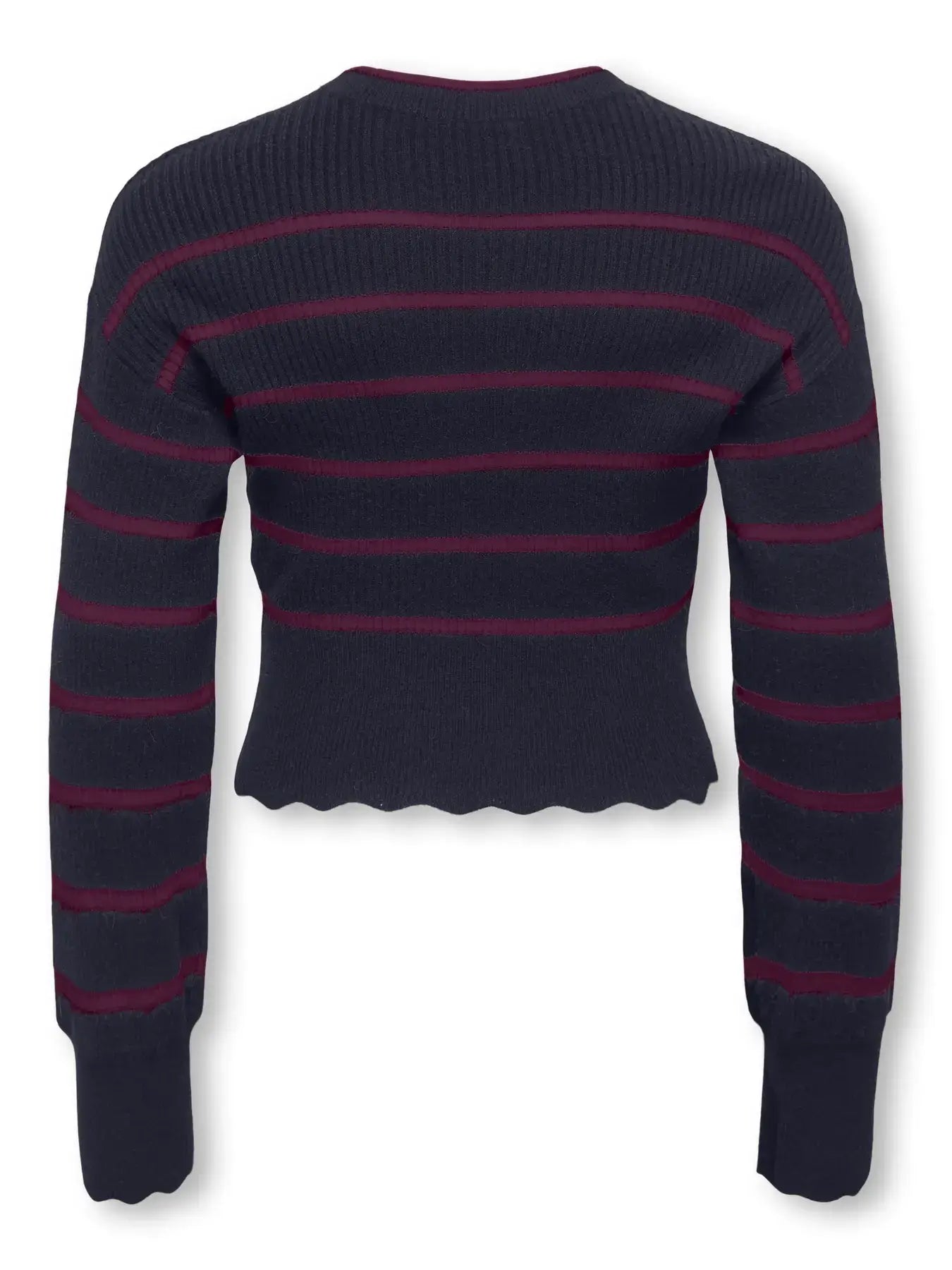 Only Girls Pullover, IBI, Night Sky Mauve Wine