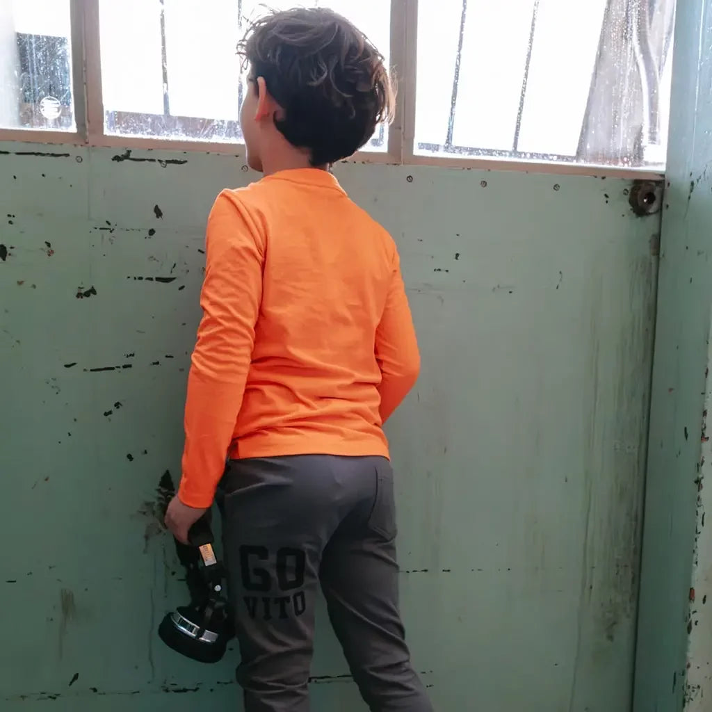 Tygo & vito Longsleeve MASE, Orange Clownfish