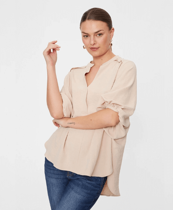 Freequent TULIP Blouse Simply Taupe