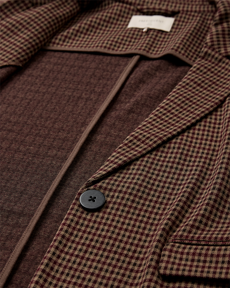 Freequent Blazer SONNY, Check pattern/port royal