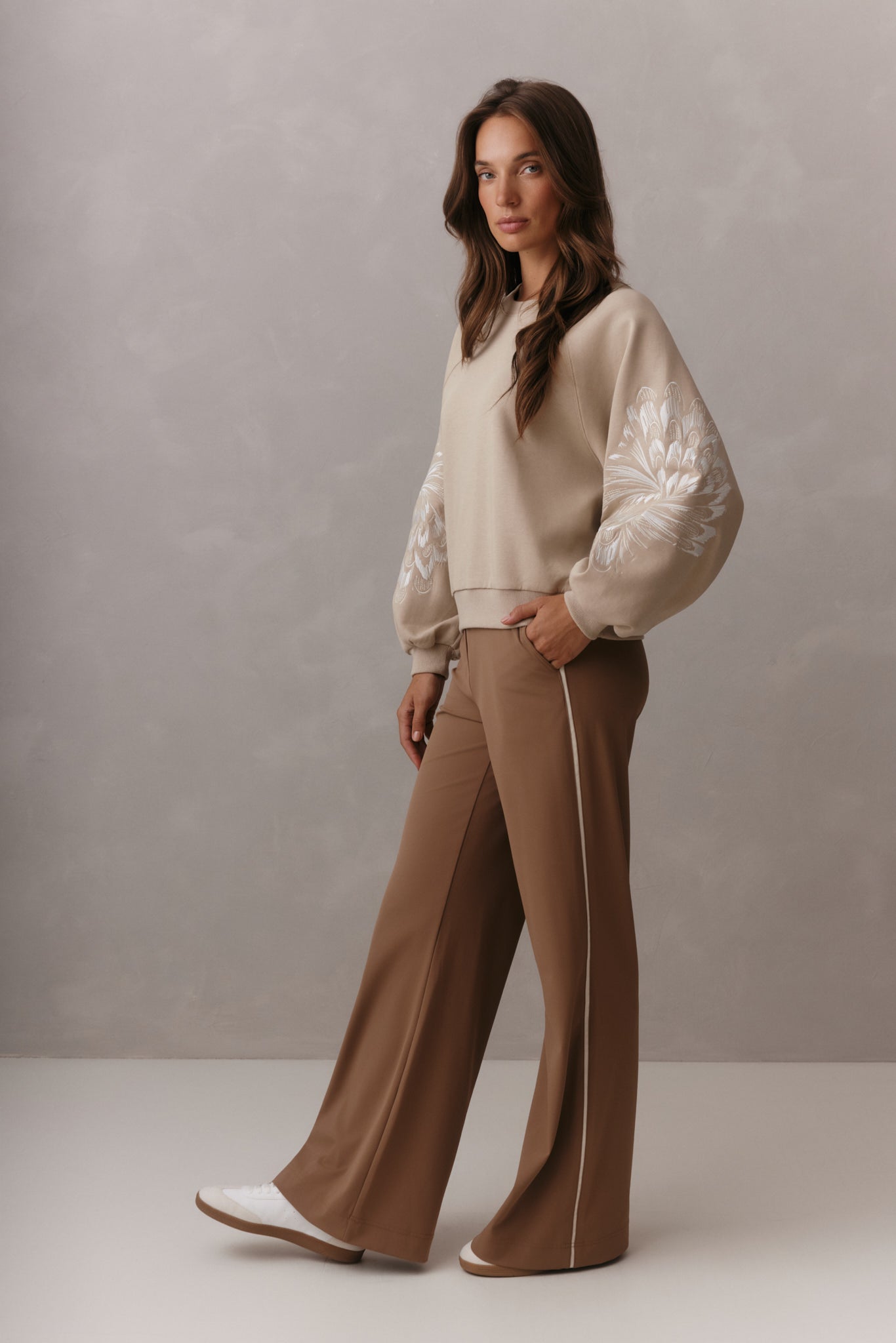 Lady Day Broek, ELEYN, Mocha