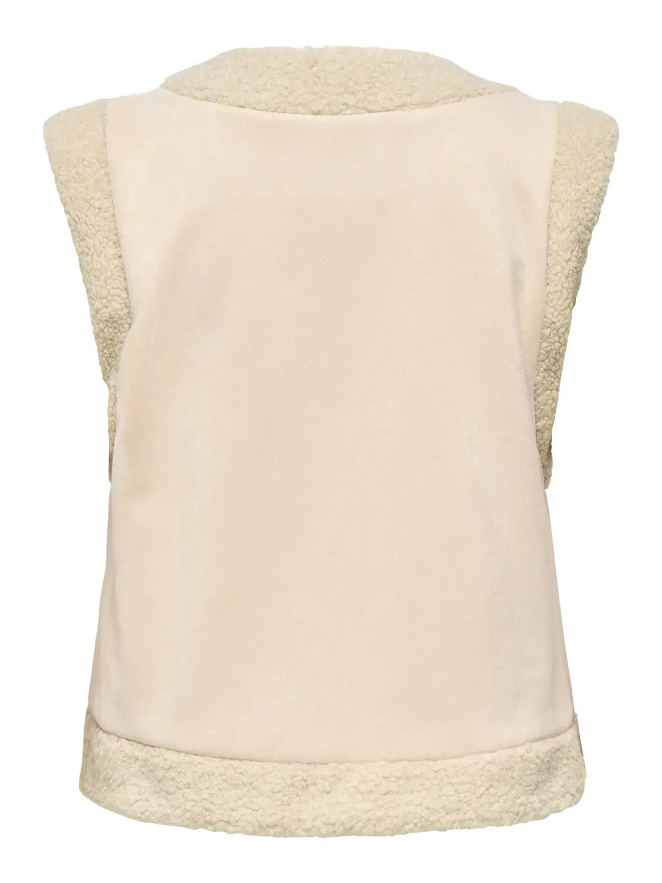 Only, Waiscoat, FRIDA Flower, Pumice Stone BLACK FLOWER EMB