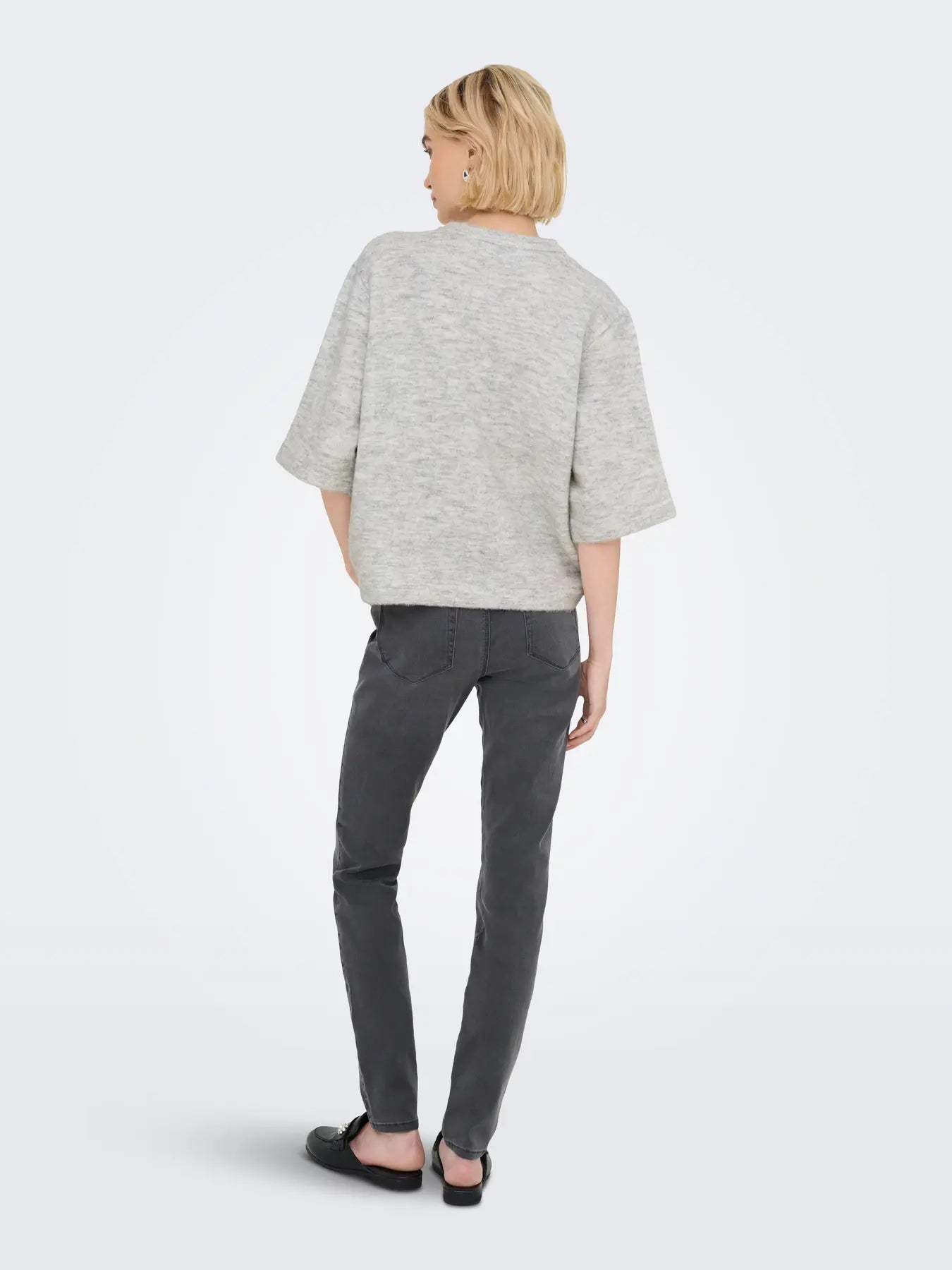 Only Dames Cardigan CAMILLA, Light Grey Melange