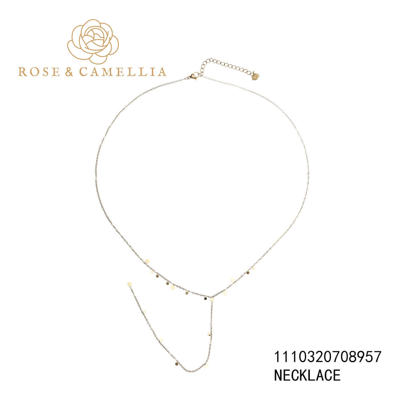 Sieraden Rose & Camellia Halsketting Vintage Collectie