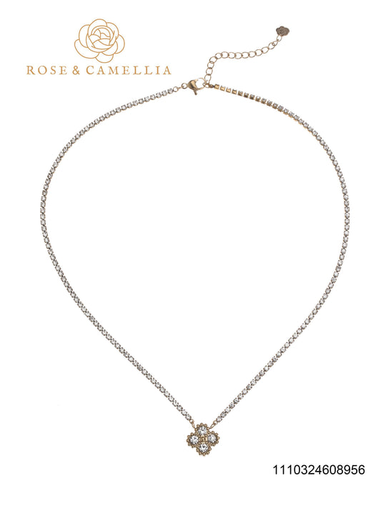 Sieraden Rose & Camellia Halsketting Goud, Fantasy Collectie