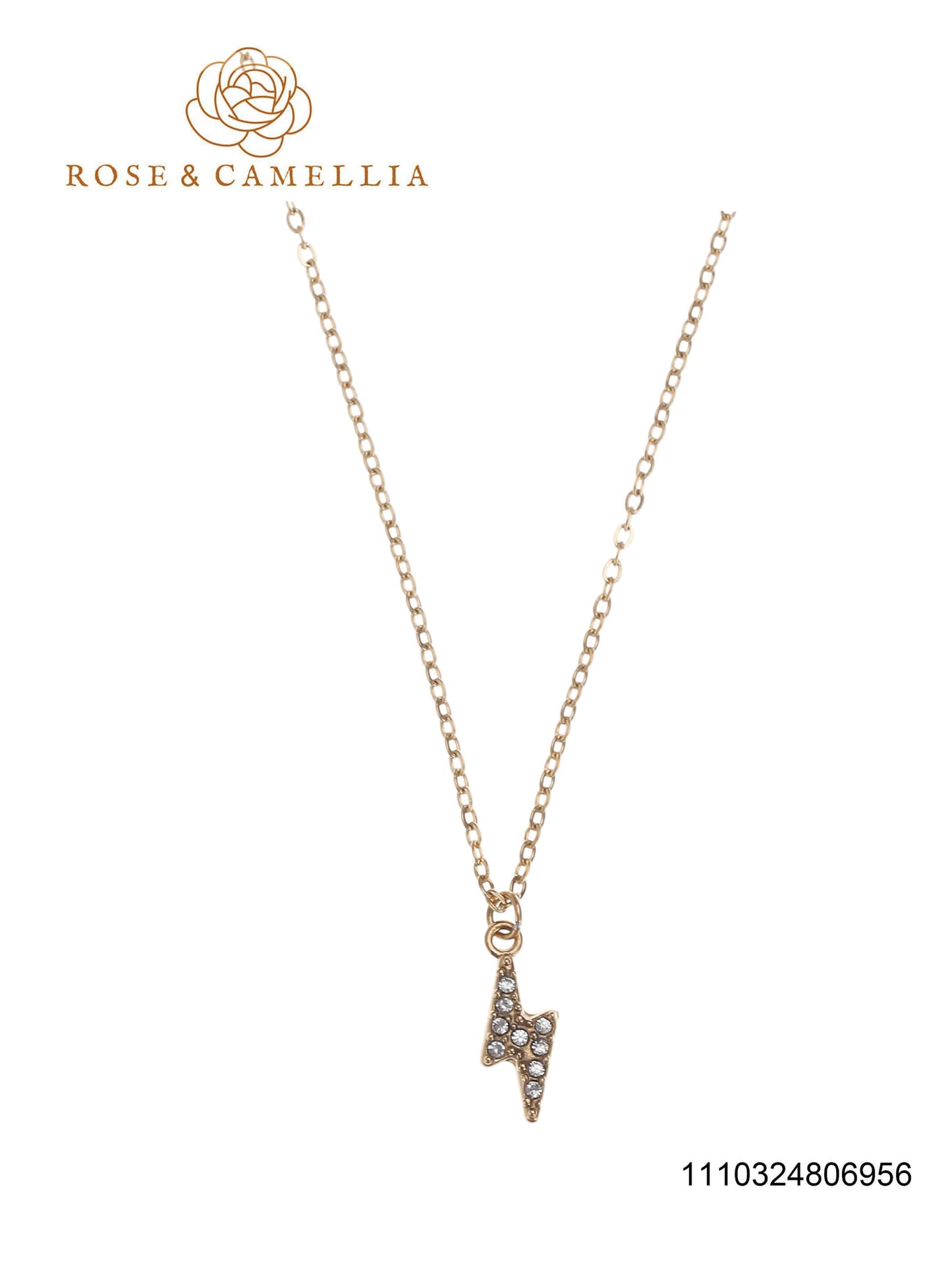 Sieraden Rose & Camellia Halsketting Goud, Fantasy Collectie