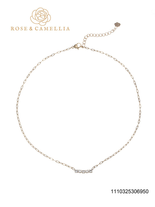 Sieraden Rose & Camellia Halsketting Goud, Fantasy Collectie