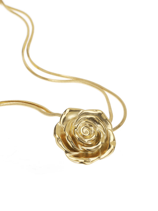 Sieraden Rose & Camellia Ketting, goud