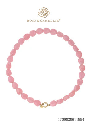 Rose & Camillia, Chunky Ketting,Rose