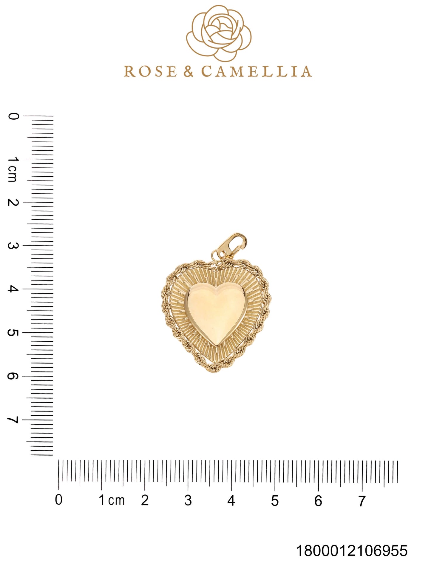 Sieraden Rose & Camellia Bedel , goud, YOUR Collectie