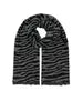Only Dames Sjaals, MILA, Leo, Medium Grey Melange, Pure Cashmere