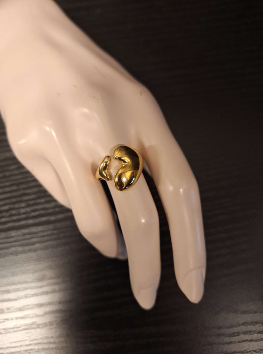 Schmuck  Rose & Camellia Ring Gold