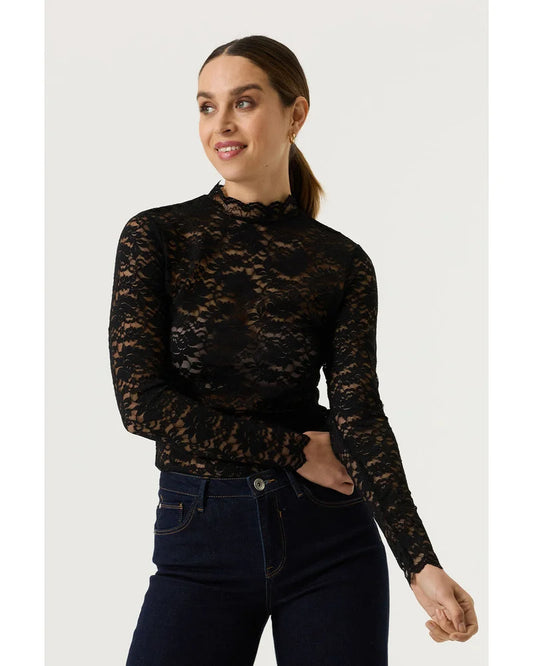 Garcia, Girls, Meshtop, Black
