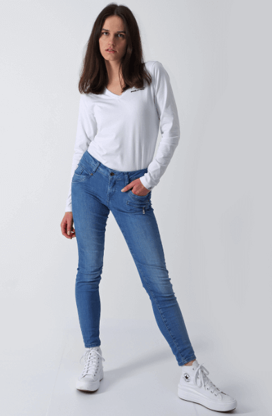 Miracle Of Denim Jeans SUZY Skinny Fit Raise Blue