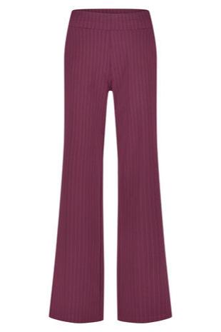 Lady Day Broek Skyler Cherry Pinstripe