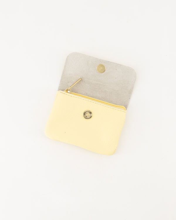 Portemonnee LISA Small, Butter Yellow