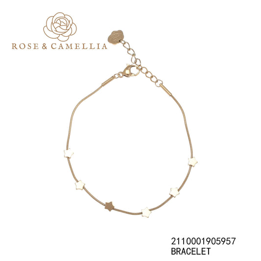 Sieraden Rose & Camellia Armband, goud