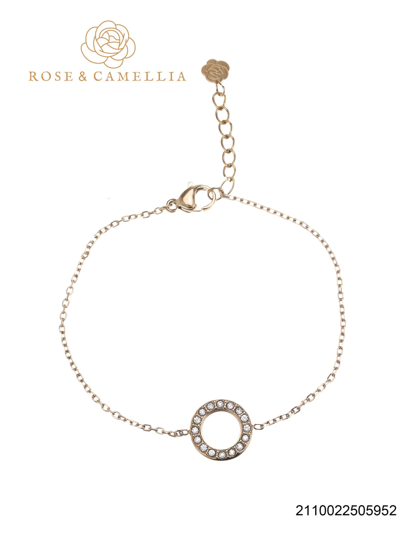 Sieraden Rose & Camellia Armband goud, Fantasy Collectie