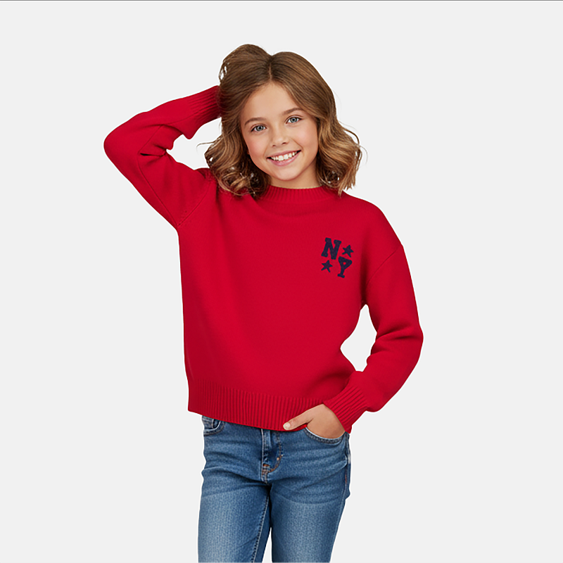 Cars Girls, Sweater, NYCA, Red