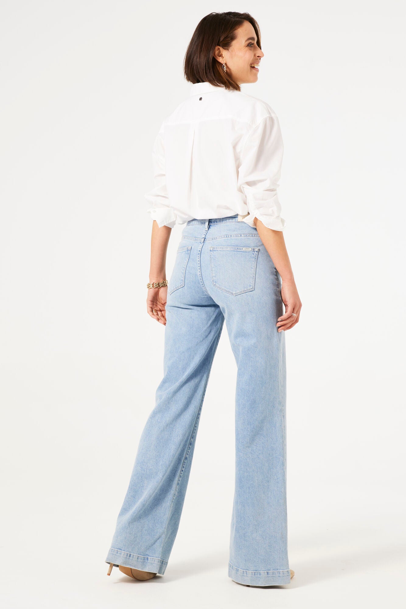 Garcia Jeans, CELIA, Wide, Light Used