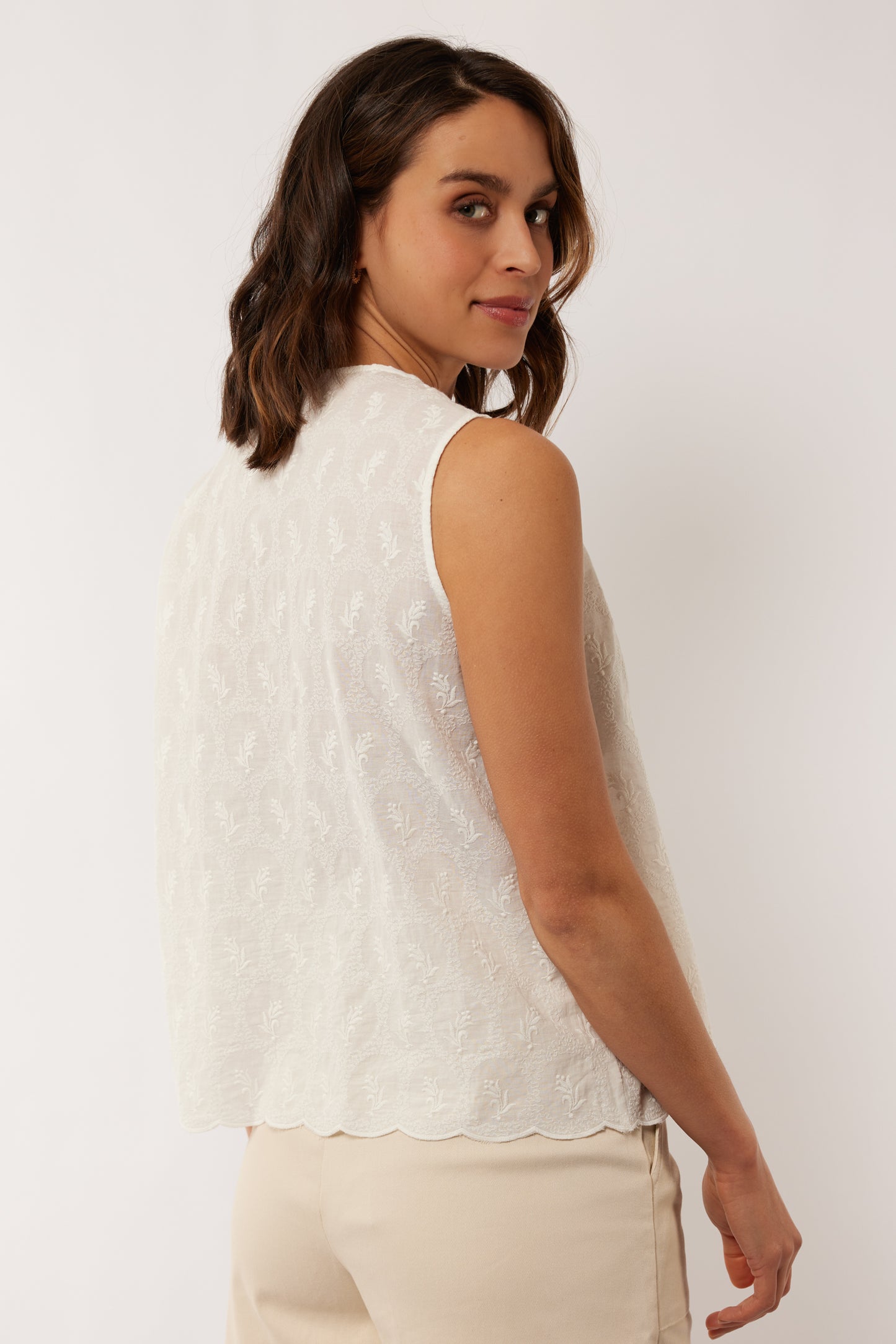 G-maxx Blouse LEONOR, Bright White