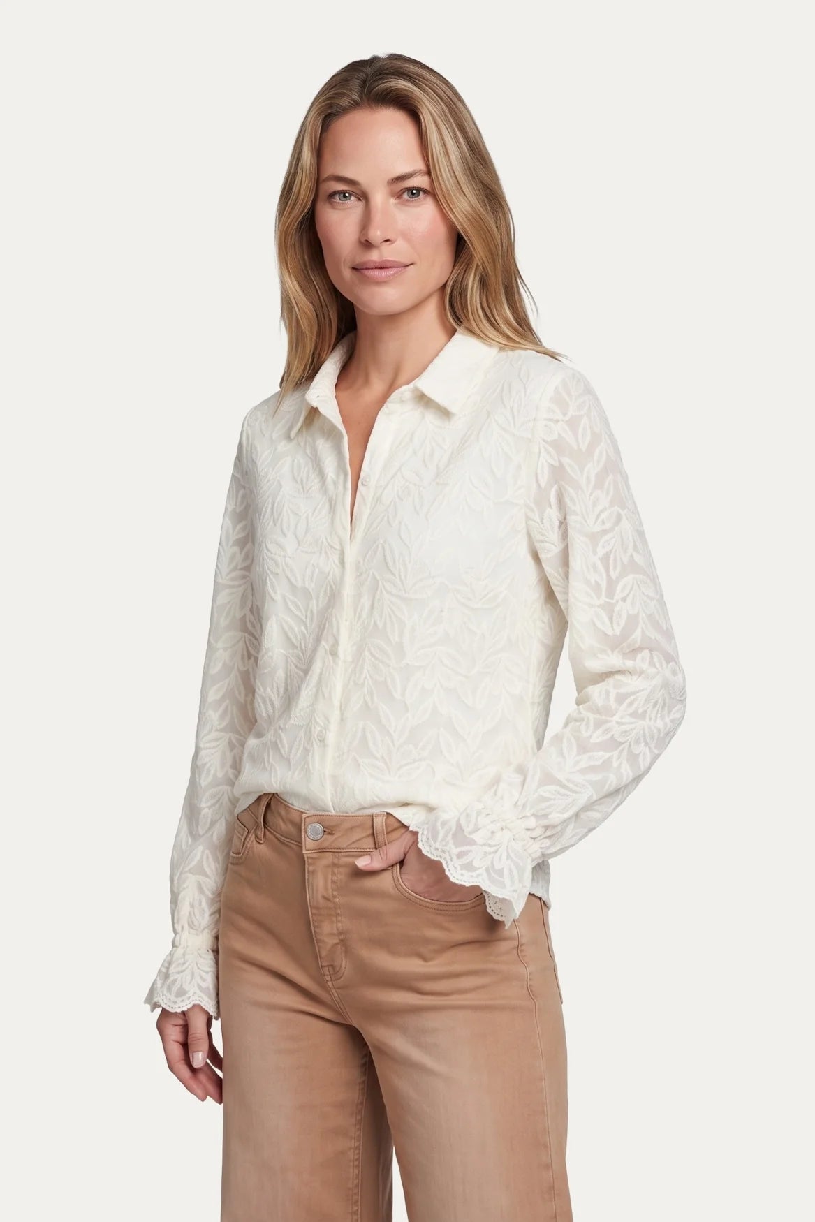 G-Maxx Blouse IANTHE, Offwhite
