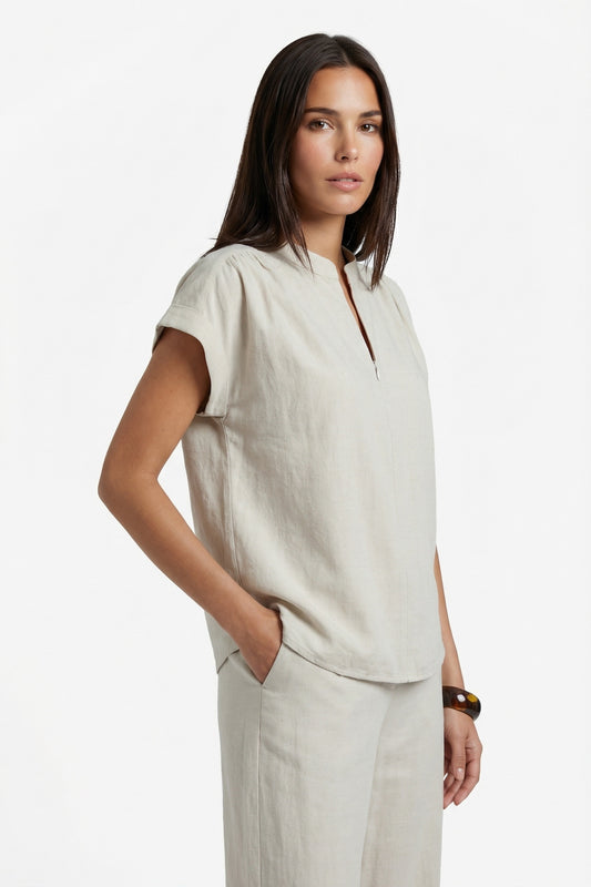 G-Maxx Top, KRISTIANE, Sand