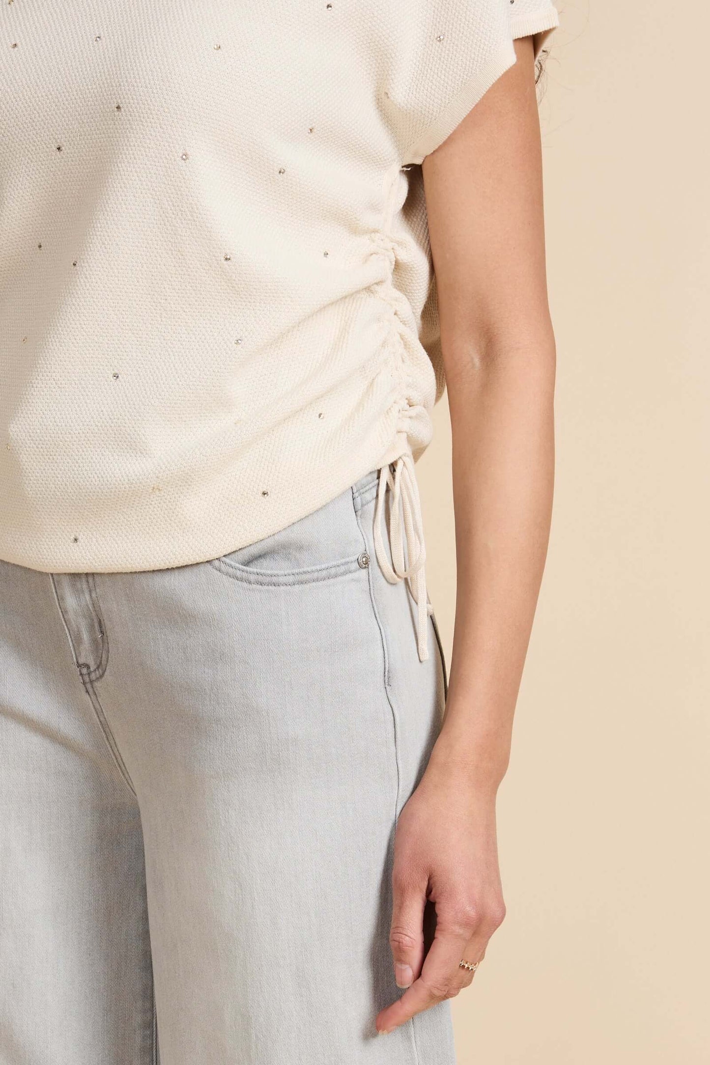 G-maxx, Kiska knitting top,Sand