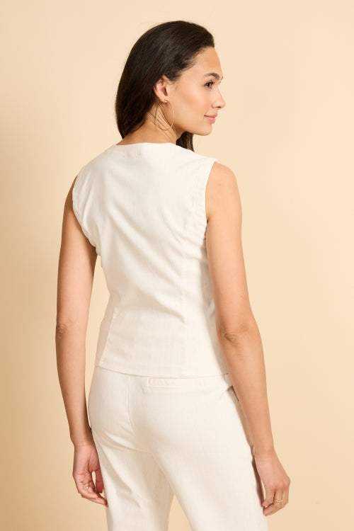 G-Maxx Gilet, DELAYLA, Sand