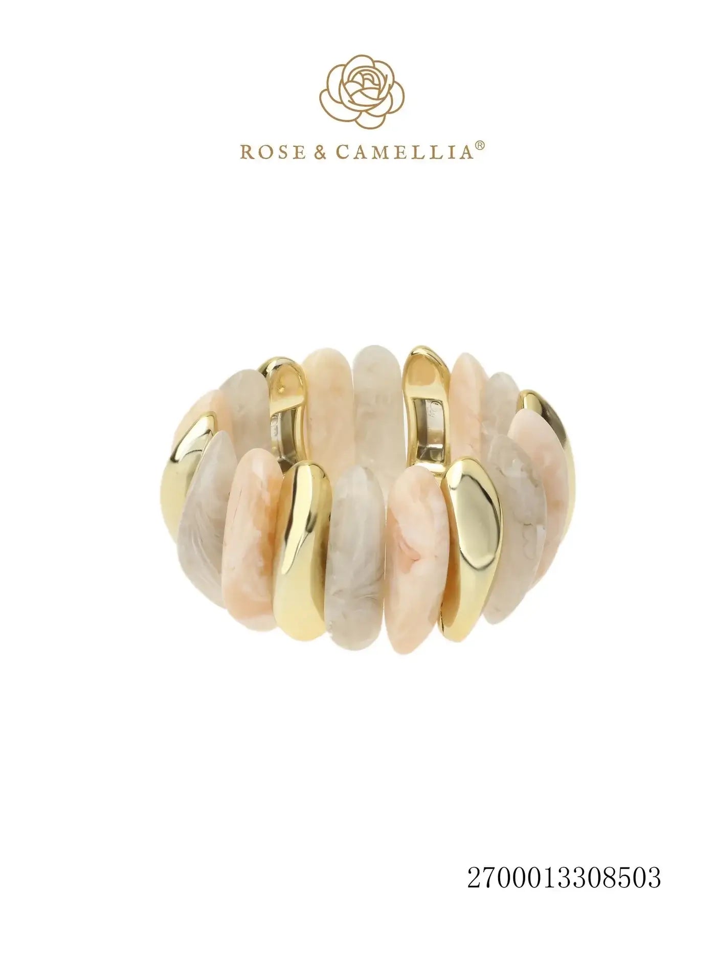 Sieraden Rose & Camellia Armband, goud