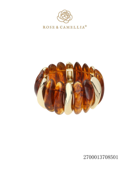 Sieraden Rose & Camellia Armband, goud