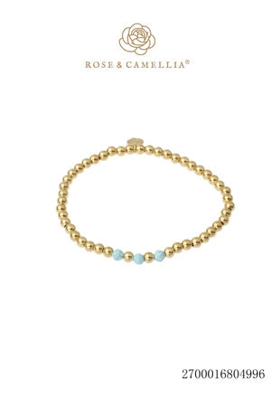 Sieraden Rose & Camellia Armband, goud