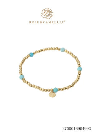 Sieraden Rose & Camellia Armband, goud