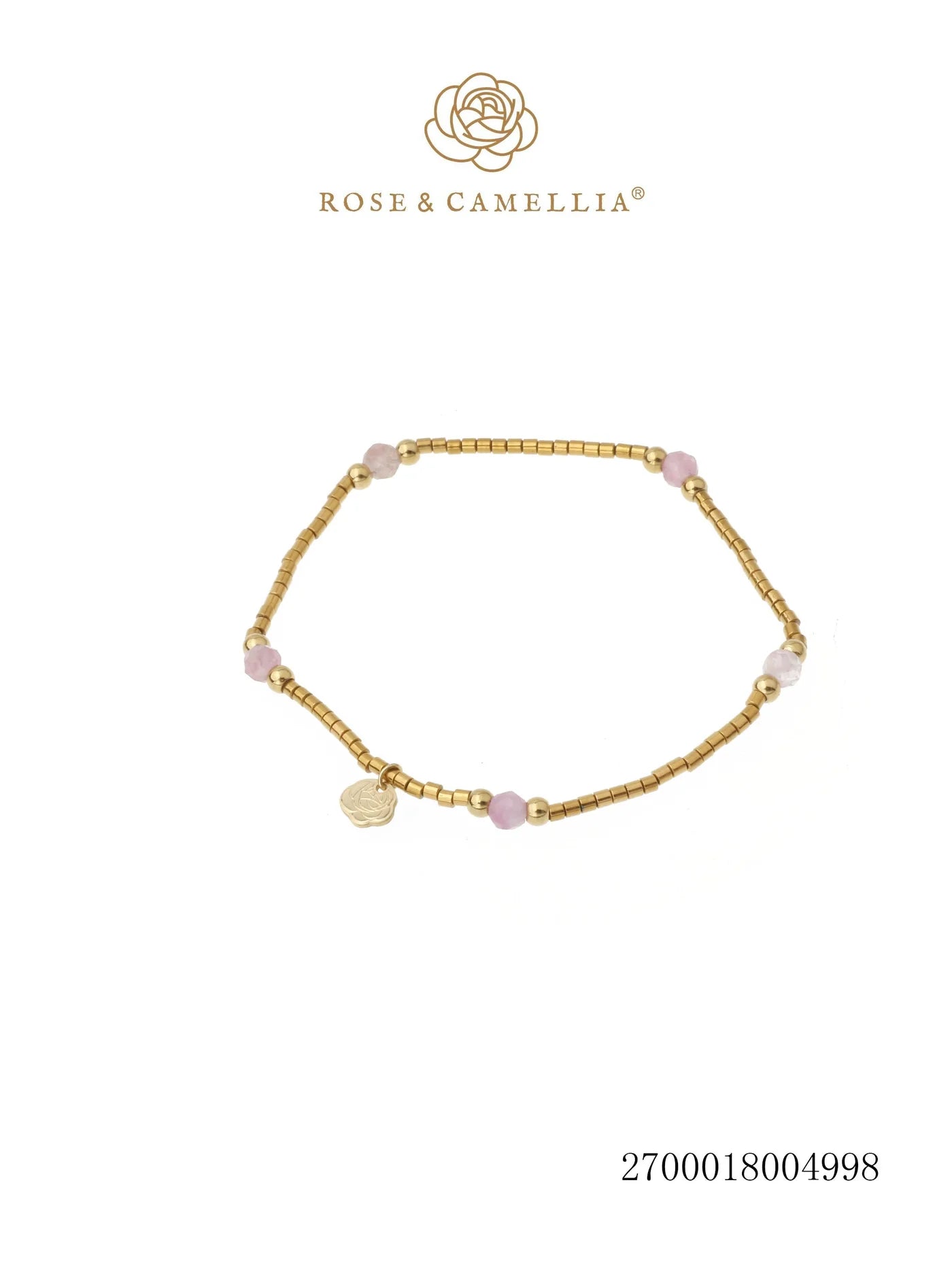 Sieraden Rose & Camellia Armband, goud