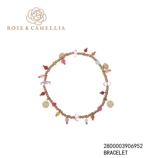Sieraden Rose & Camellia Armband, goud