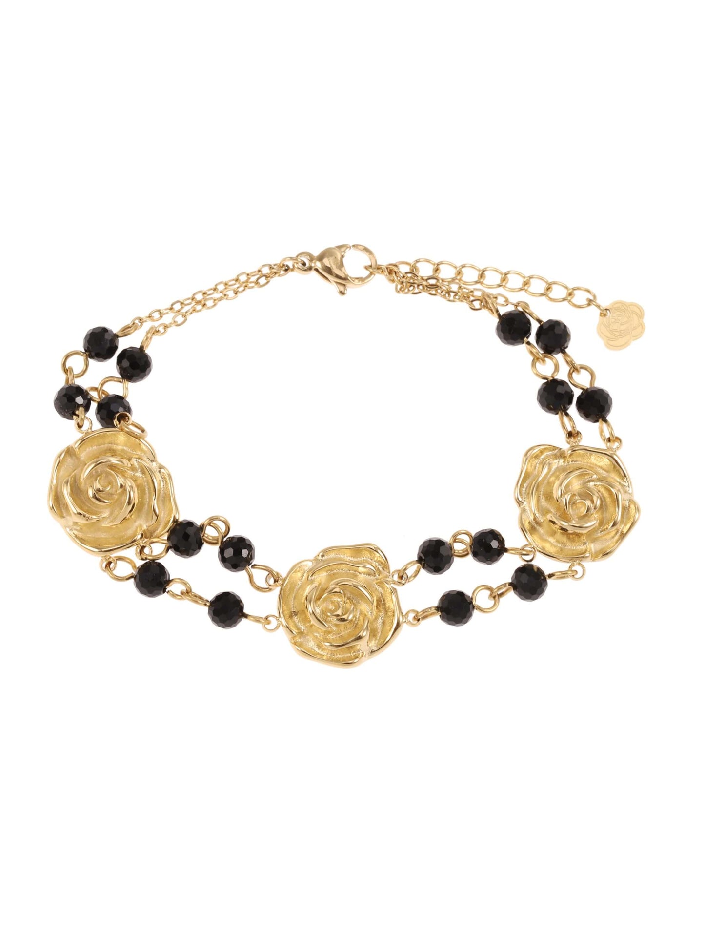 Sieraden Rose & Camellia Armband, Vintage Collectie goud