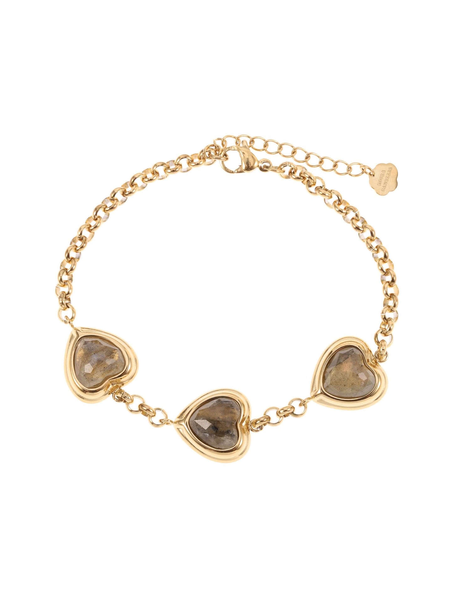 Sieraden Rose & Camellia Armband, Vintage Collectie goud