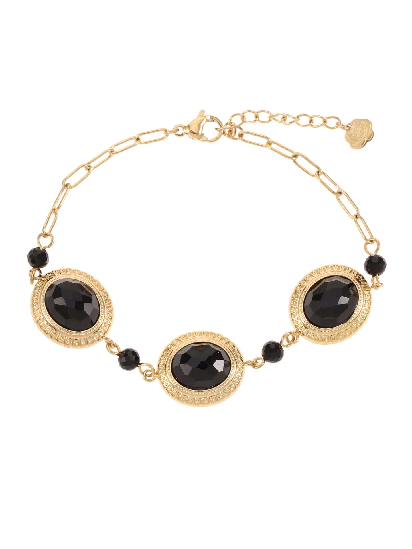 Sieraden Rose & Camellia Armband, Vintage Collectie goud