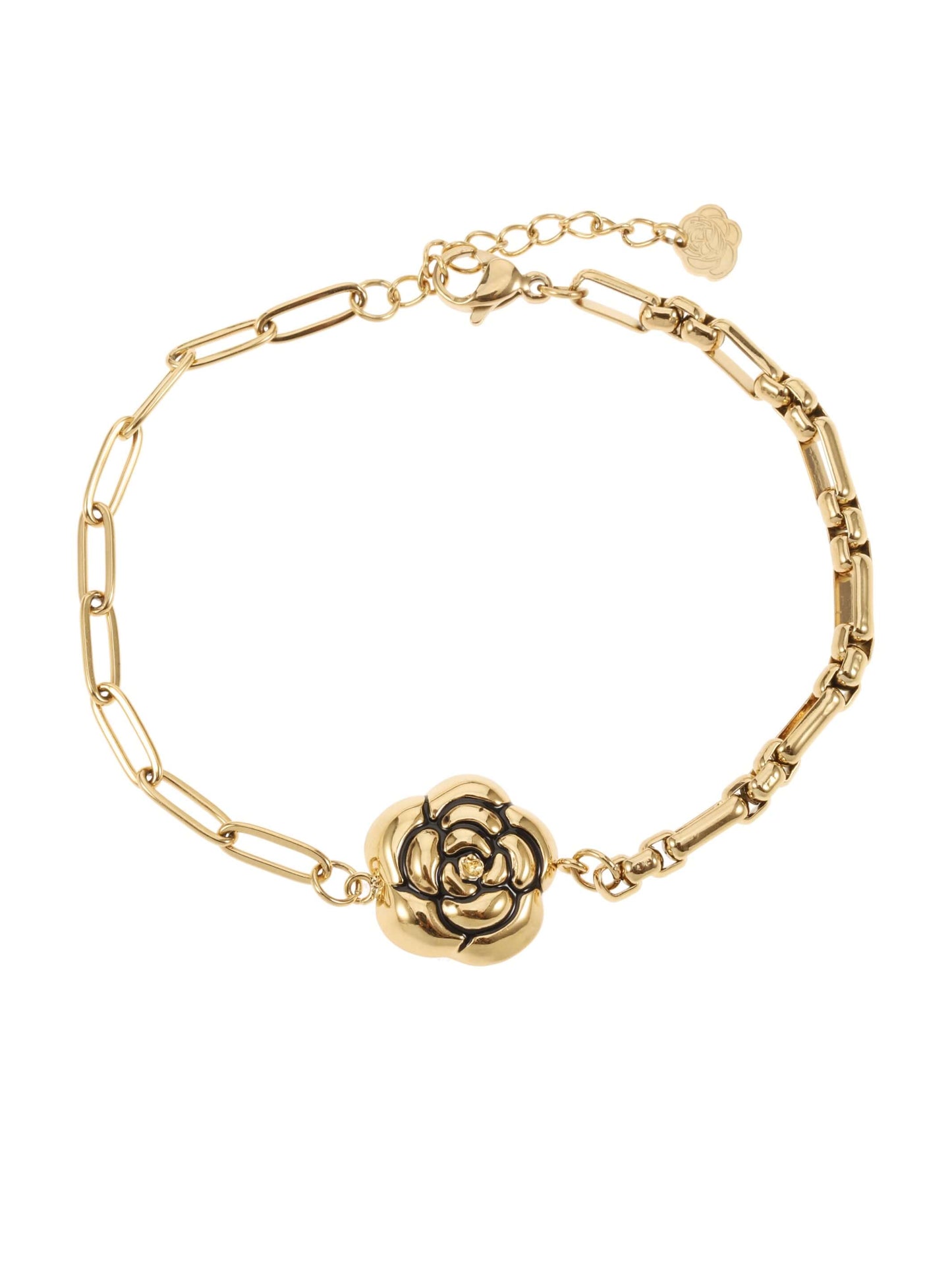 Sieraden Rose & Camellia Armband, Vintage Collectie goud