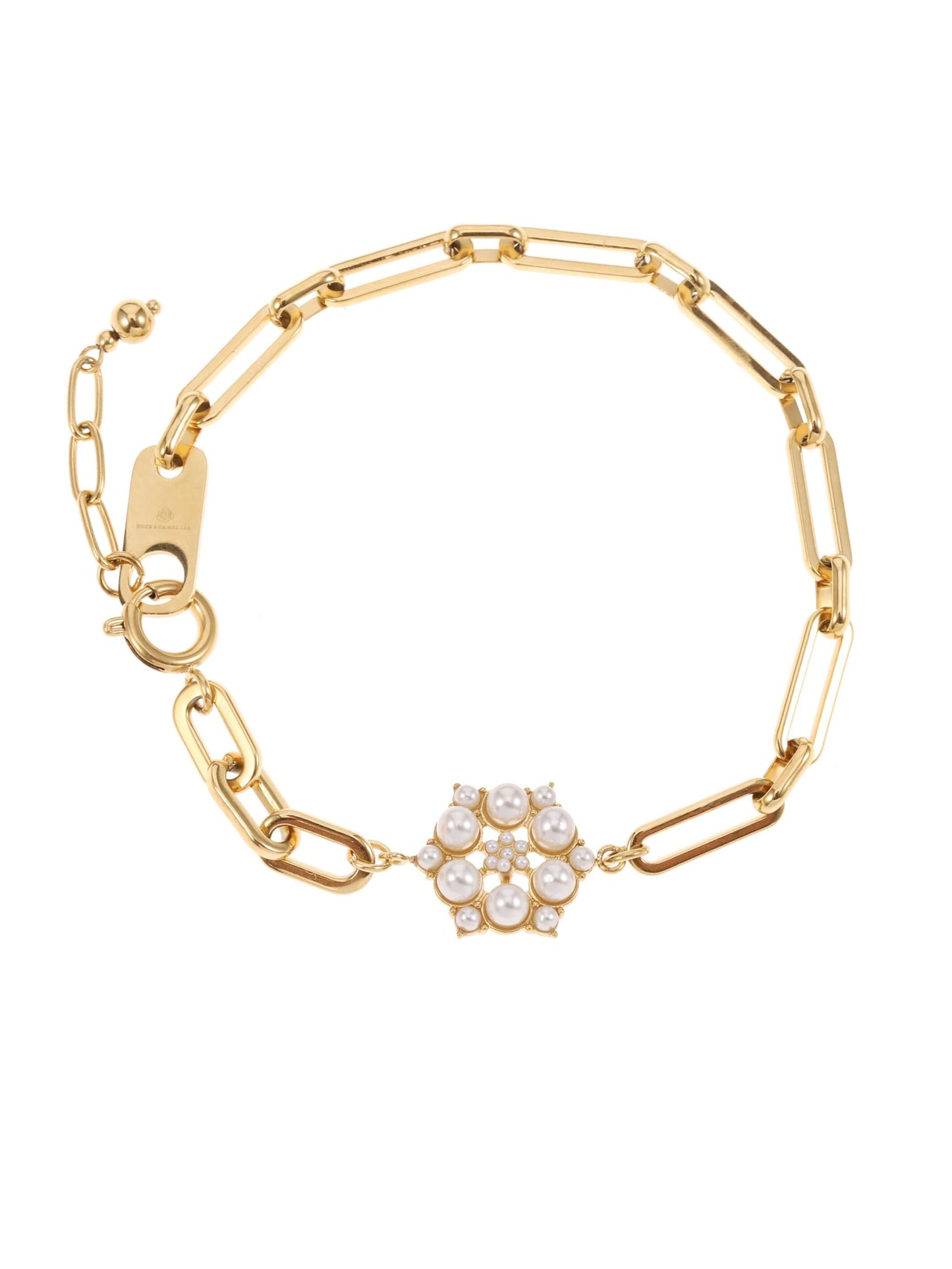 Sieraden Rose & Camellia Armband, Vintage Collectie goud