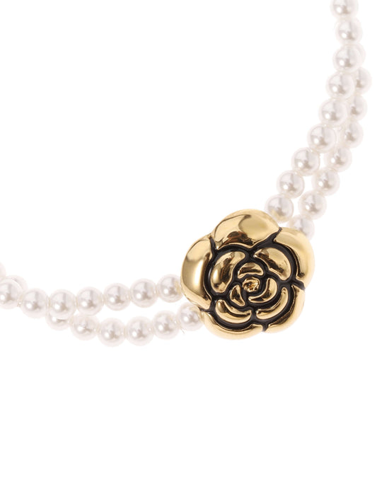 Sieraden Rose & Camellia Armband, Vintage Collectie goud