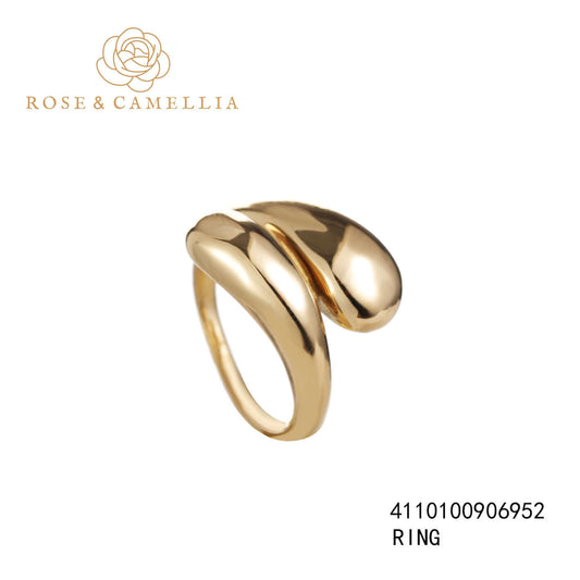 Schmuck  Rose & Camellia Ring Gold