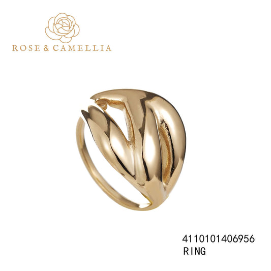 Schmuck  Rose & Camellia Ring Gold