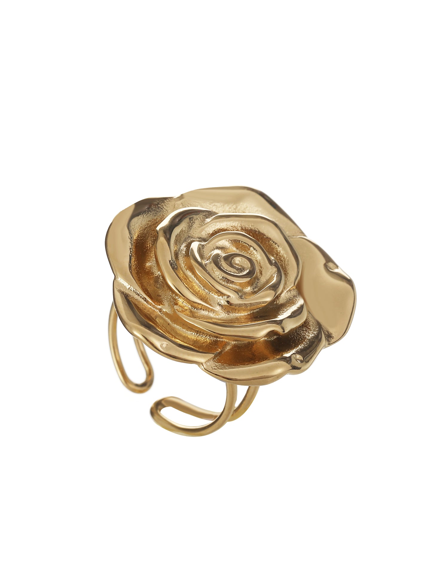 Schmuck  Rose & Camellia Ring Gold