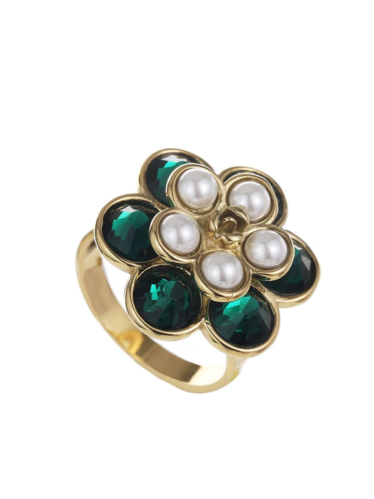 Schmuck  Rose & Camellia Ring Gold